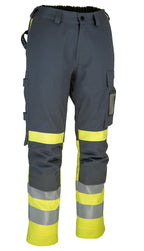MultiChem housut – 6447 - HV-keltainen/Harmaa