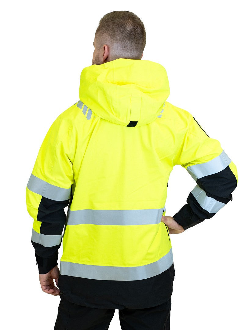 Turva kuoritakki – 6230 - HV-keltainen/Musta