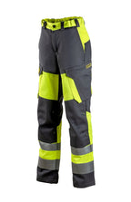 Naisten MultiChem housut – 2335M - HV-keltainen/Harmaa