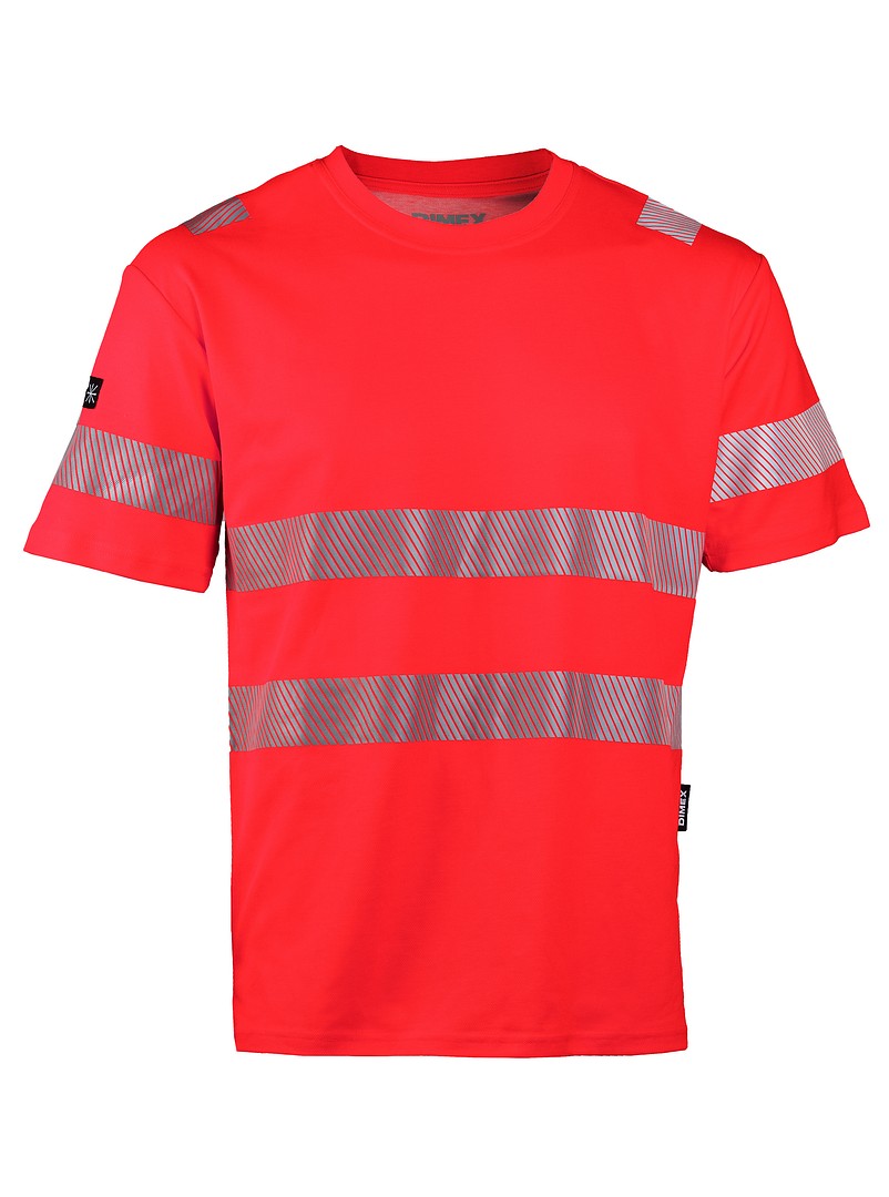 Turva T-paita – 4235 - HV-punainen