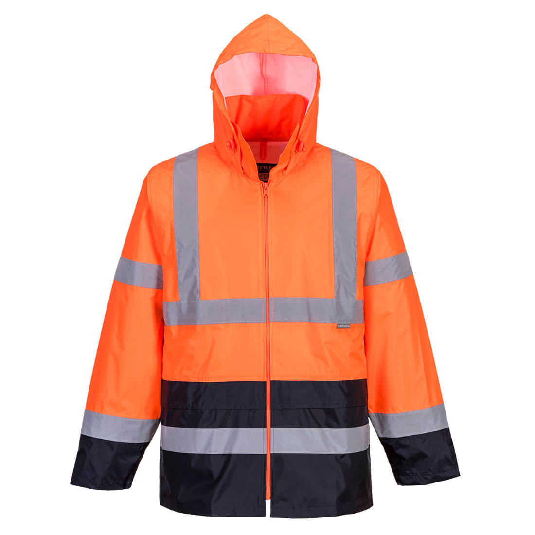 Perinteinen Hi-Vis kontrasti sadetakki