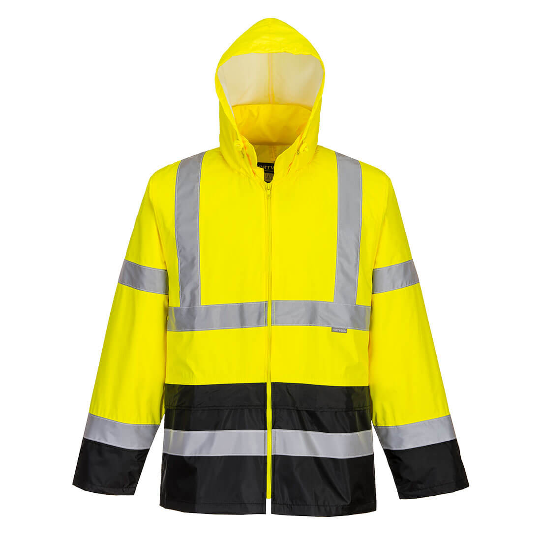 Perinteinen Hi-Vis kontrasti sadetakki