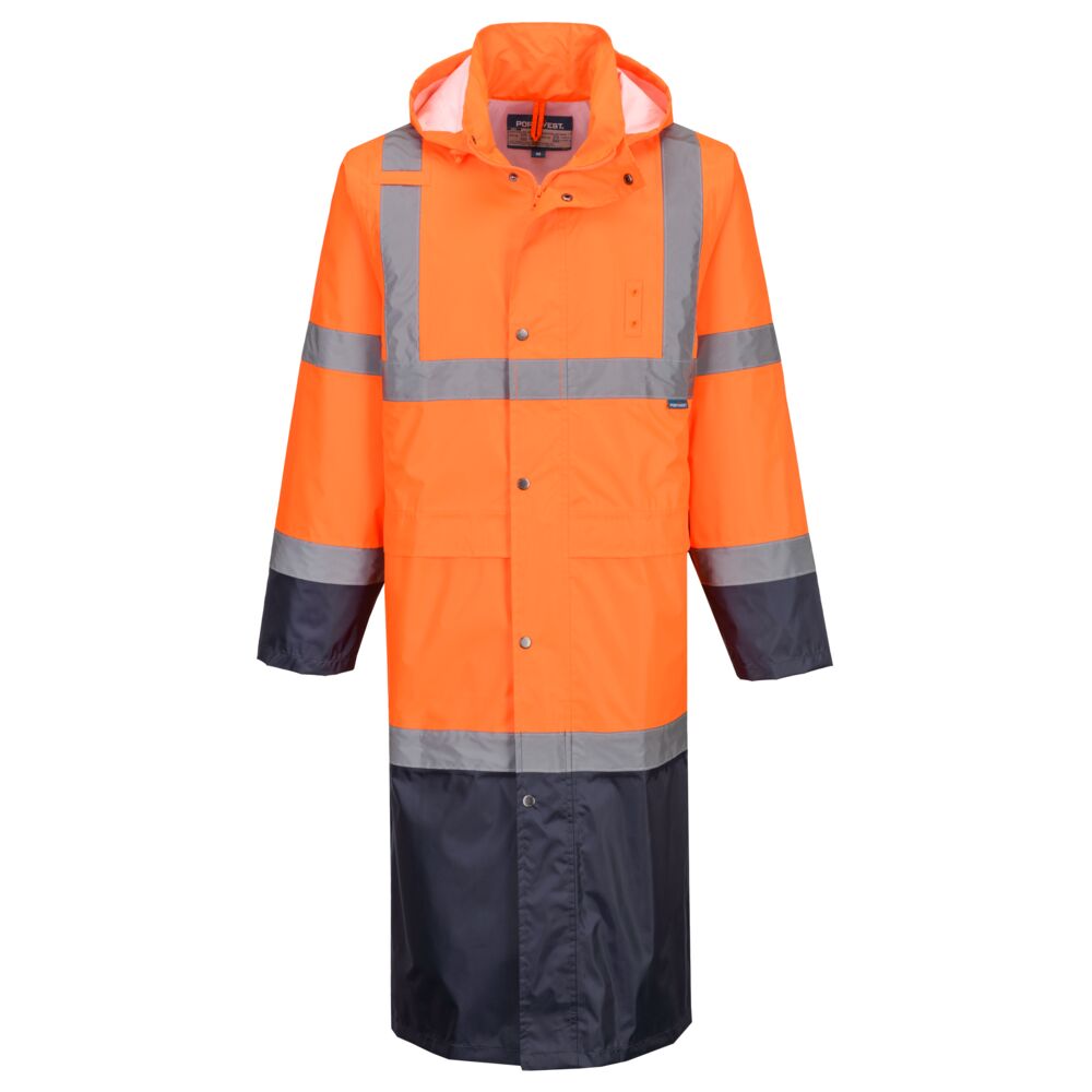 Hi-Vis kontrasti sadetakki 122cm