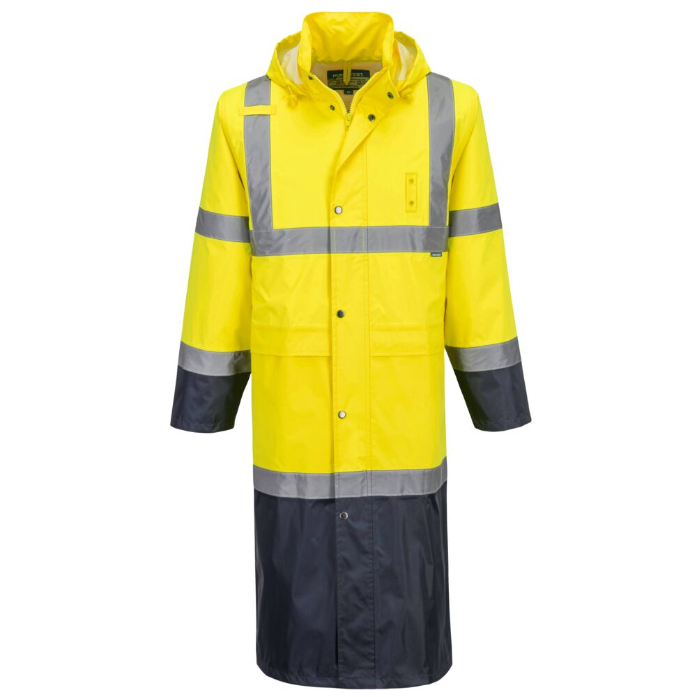 Hi-Vis kontrasti sadetakki 122cm