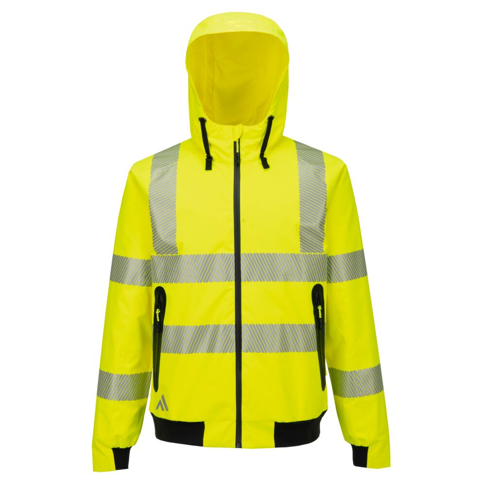 KX3 Sport Hi-Vis Sade Bomber-takki - Keltainen