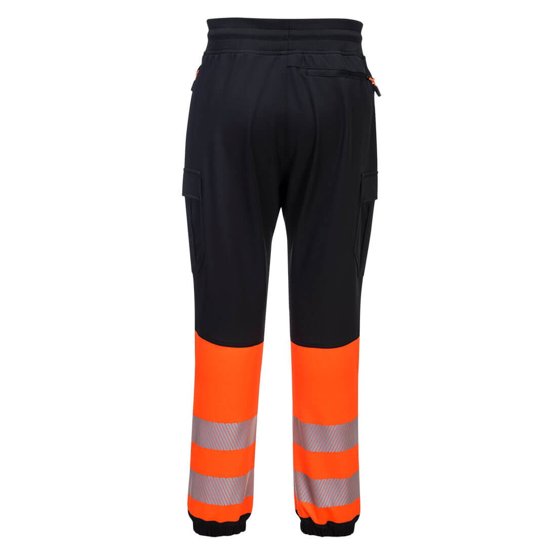 KX3 Hi-Vis Flexi housut luokka 1 - Musta/oranssi