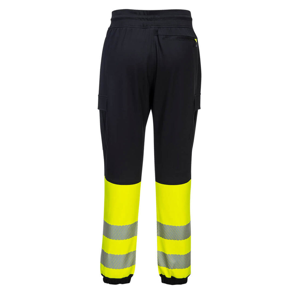 KX3 Hi-Vis Flexi housut luokka 1 - Musta/keltainen