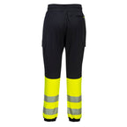 KX3 Hi-Vis Flexi housut luokka 1 - Musta/keltainen