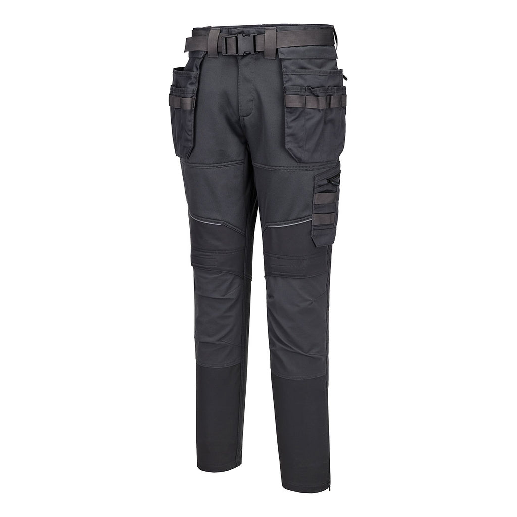 KX3 Jogger-collegehousut riipputaskuilla - Metallinharmaa