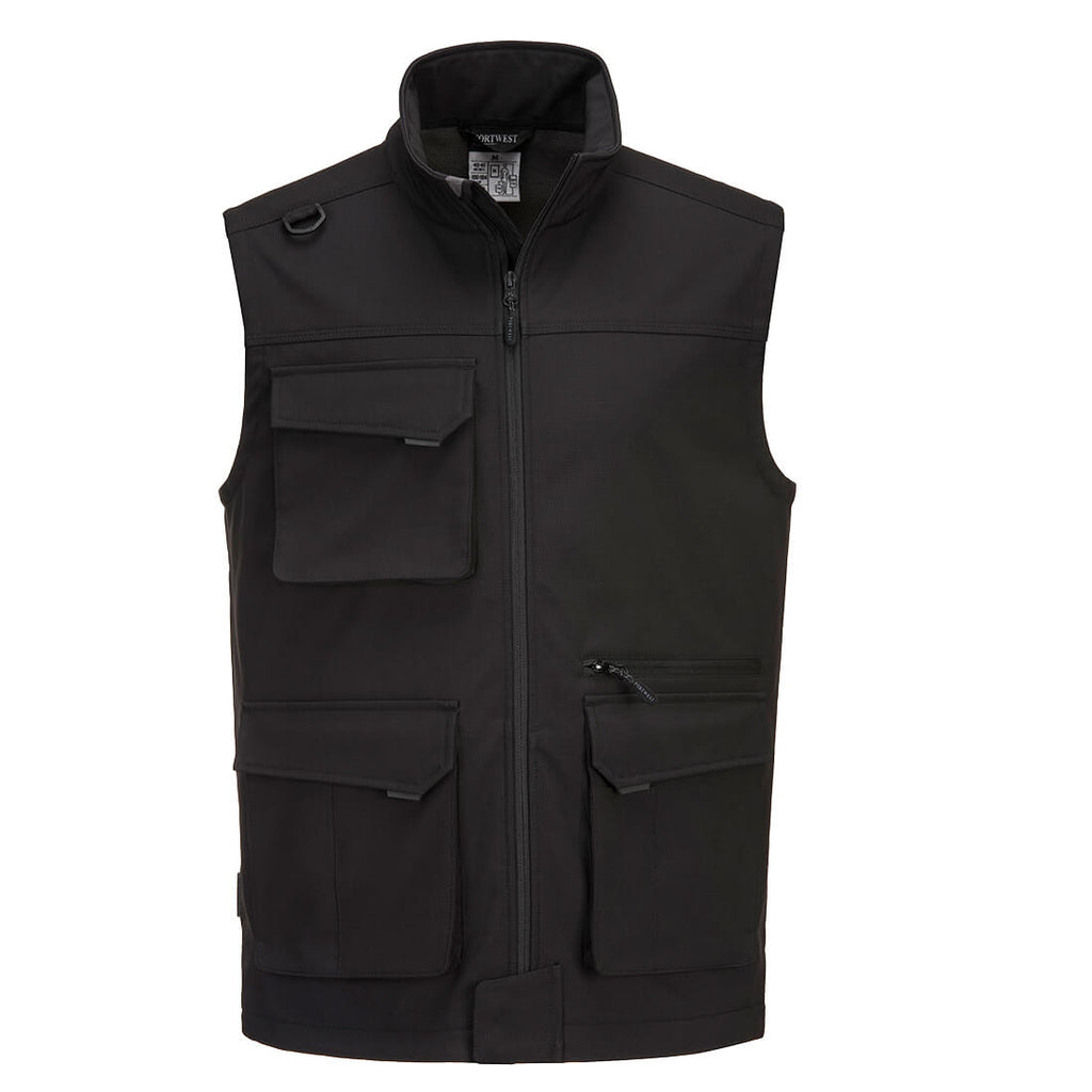 WX3 Softshell Liivi (3L) - Musta