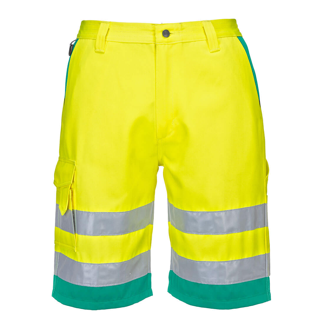 HI-Vis kevyet polyesteri puuvilla shortsit