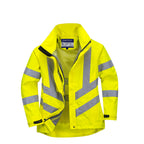 Naisten hengittävä HiVis-takki - Keltainen