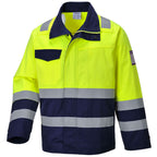 HiVis Modaflame-takki - Kelta/navy