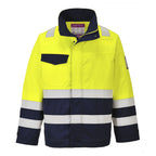 HiVis Modaflame-takki - Kelta/navy