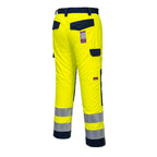 Hi-Vis MODAFLAME housut - Kelta/navy
