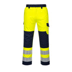 Hi-Vis MODAFLAME housut - Kelta/navy