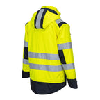 Modaflame Multinorm valokaarisuoja sadetakki - Kelta/navy