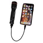 USB-ladattava taskulammpu - Musta