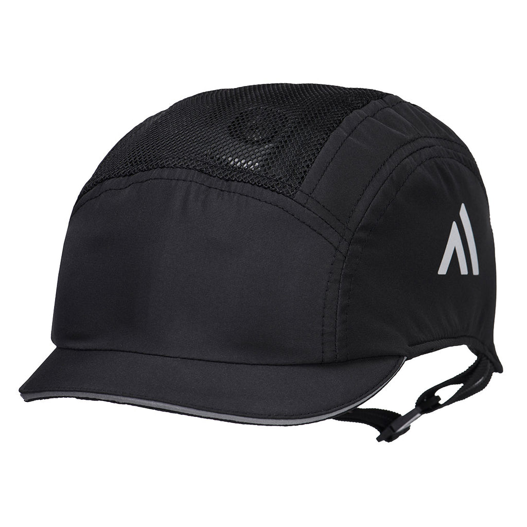 AirTech Micro Peak Bump Cap - Musta