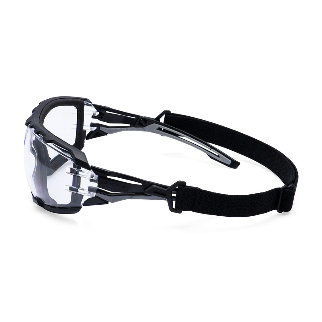 Anthracite Wraparound Plus -Suojalasit - Kirkas