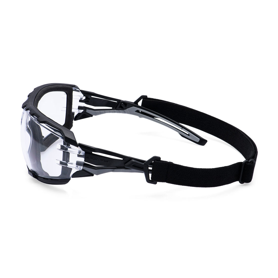 Anthracite Wraparound Plus -Suojalasit - Kirkas