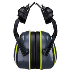 HV Extreme medium Clip-On kypäräkiinnike kuulosuojaimet - Harmaa/Keltainen