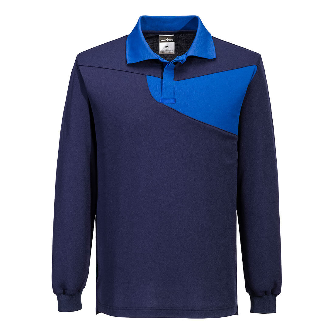 PW2 Pitkähihainen Cotton Comfort-pikeepaita