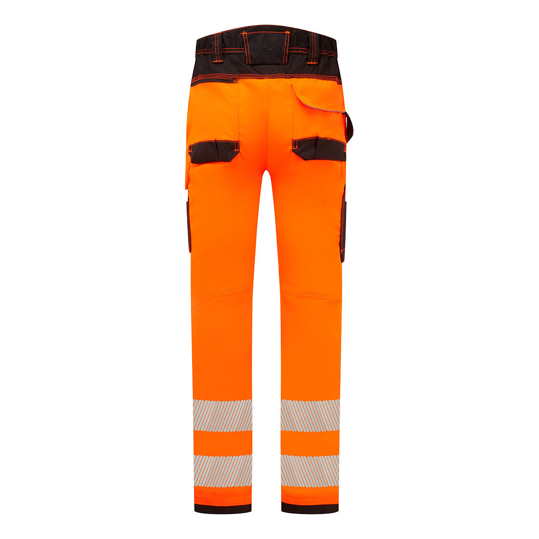 PW3 Hi-Vis Lightweight Stretch-housut - Oranssi/musta
