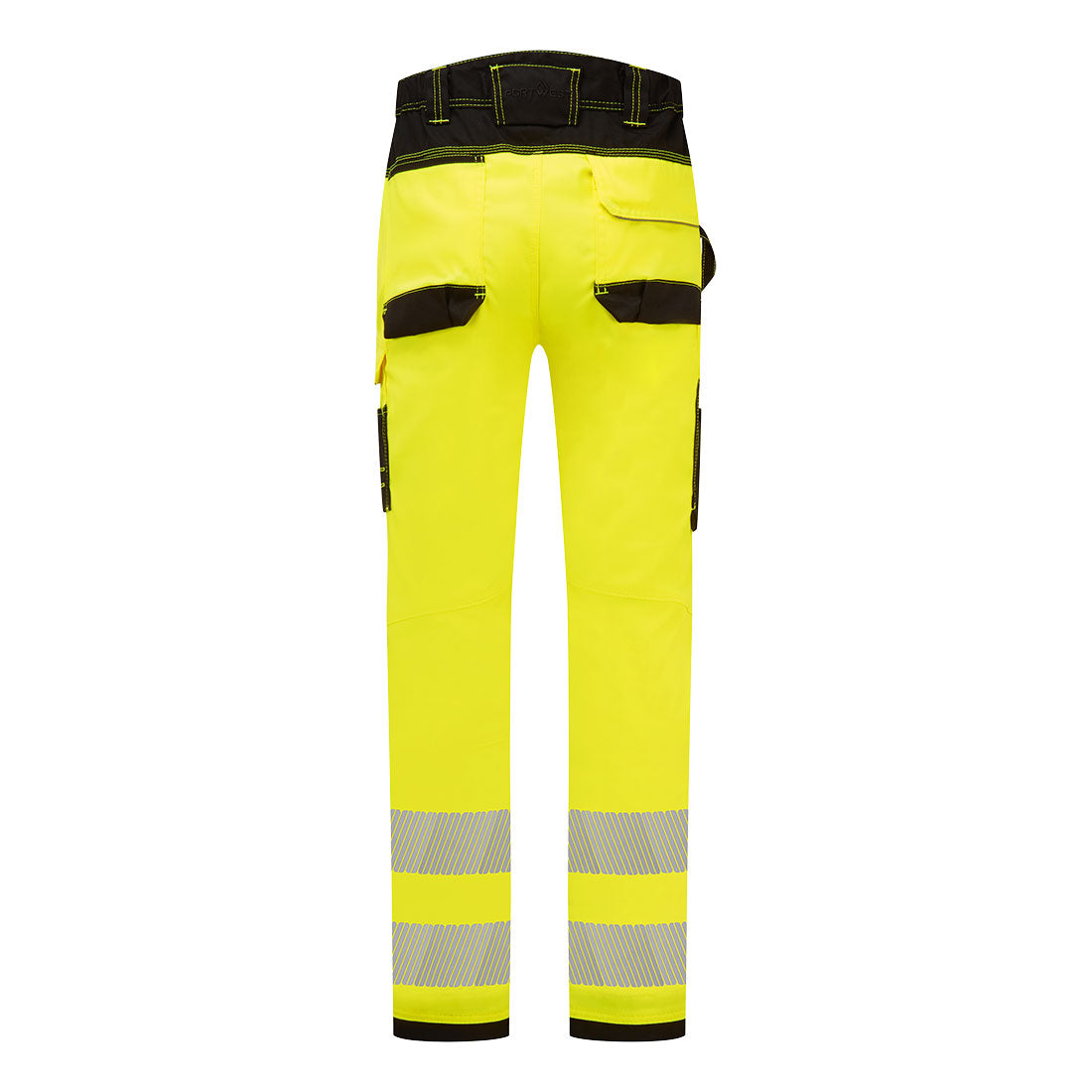 PW3 Hi-Vis Lightweight Stretch-housut - Kelta/musta