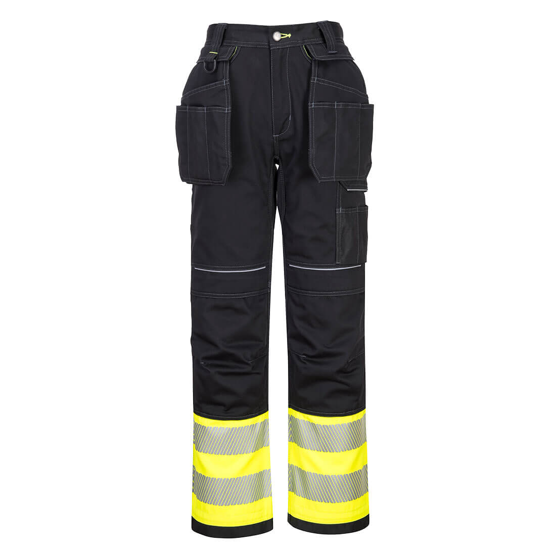 PW3 Hi-Vis Riipputaskuhousut (Luokka 1)