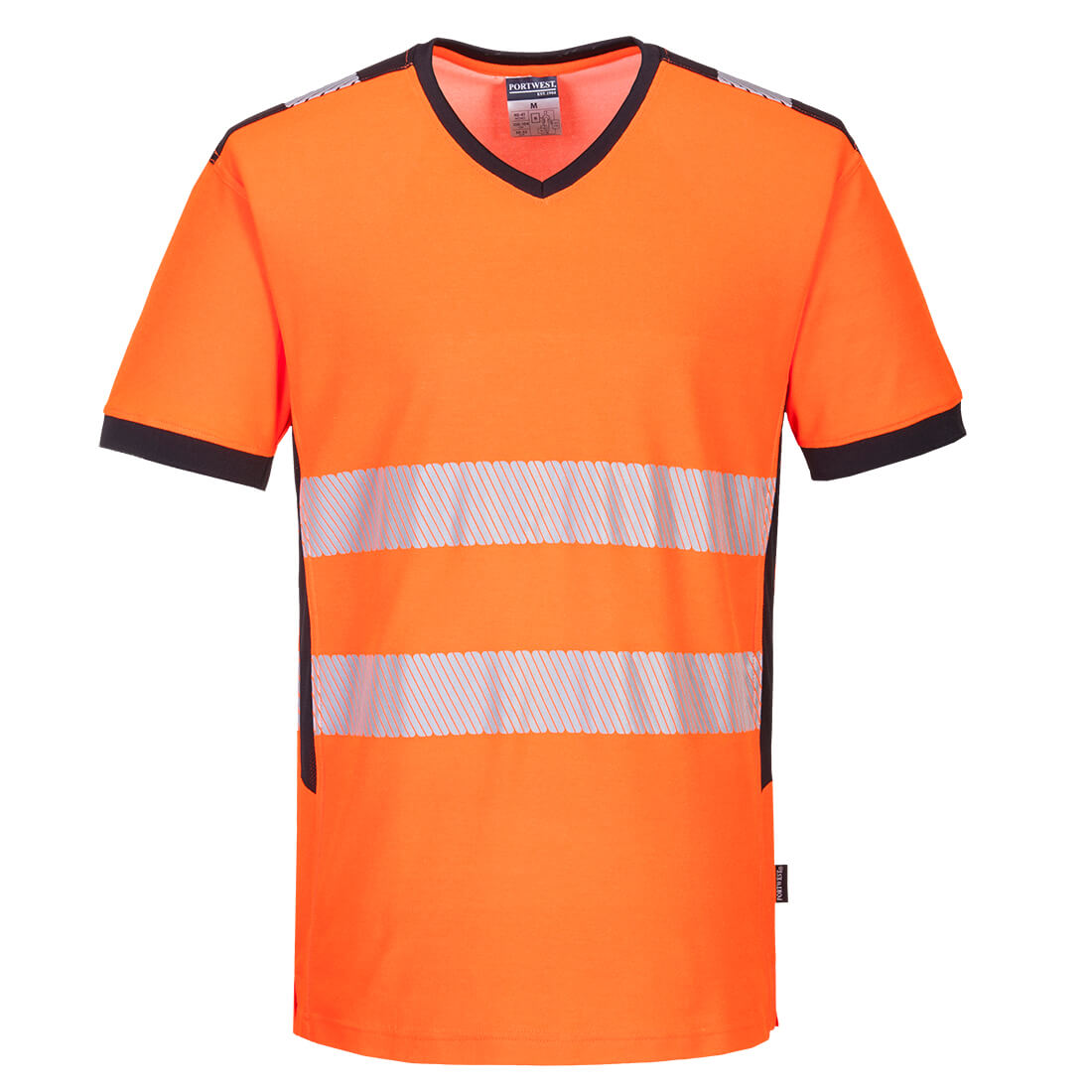 PW3 Hi-Vis V-kaulus T-paita