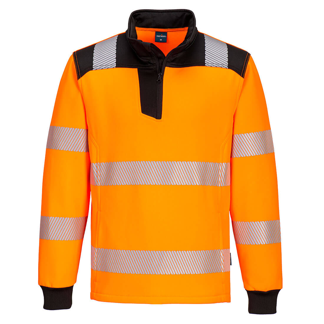 PW3 Hi-Vis 1/4 vetoketju College-pusero