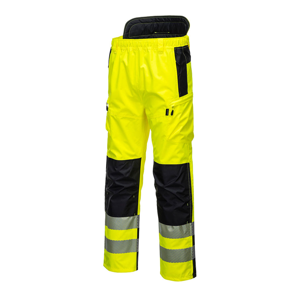 PW3 Hi-Vis Extreme Housut - Kelta/musta