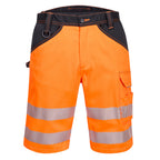 PW3 Hi-Vis shortsit - Oranssi/musta