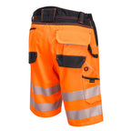 PW3 Hi-Vis shortsit - Oranssi/musta
