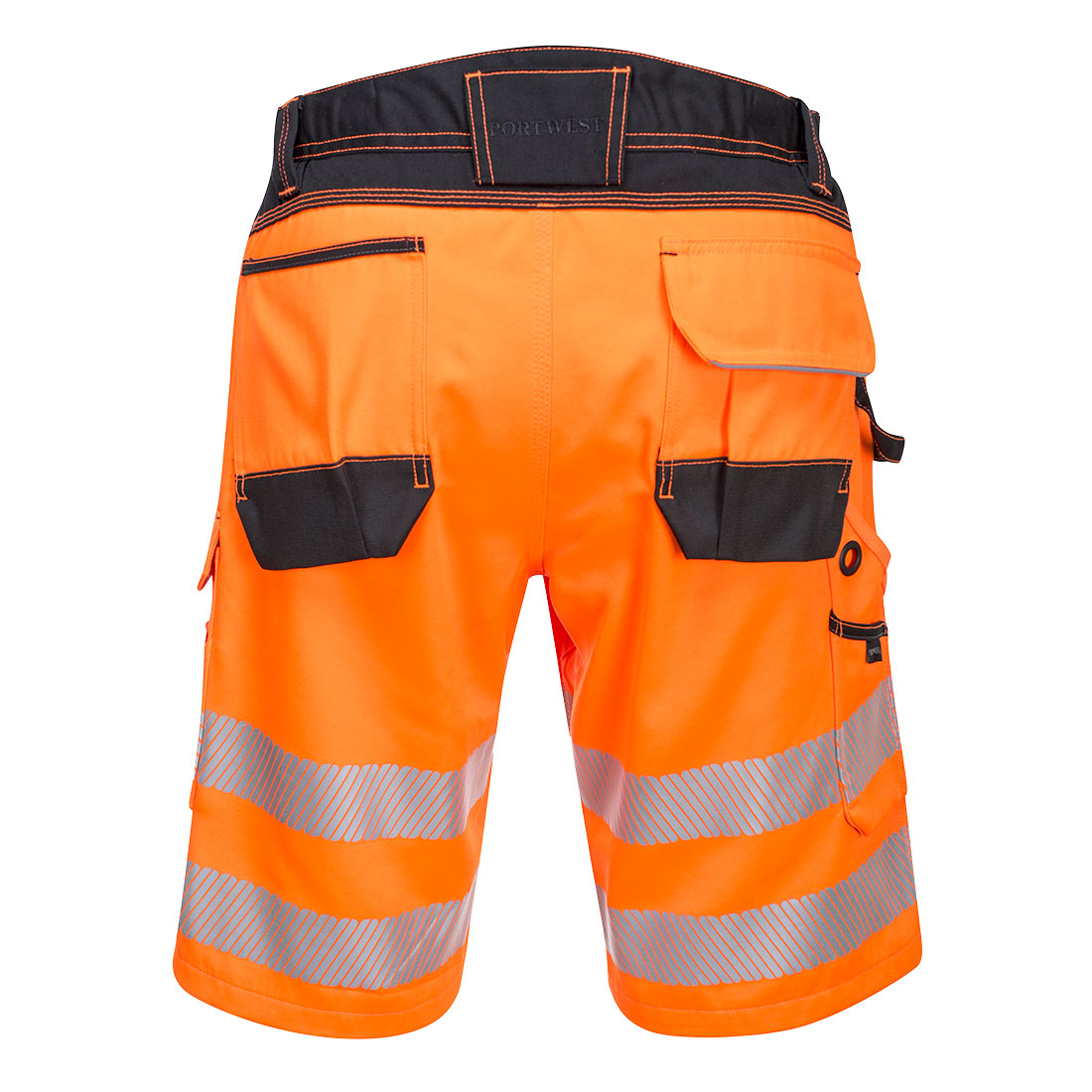 PW3 Hi-Vis shortsit - Oranssi/musta