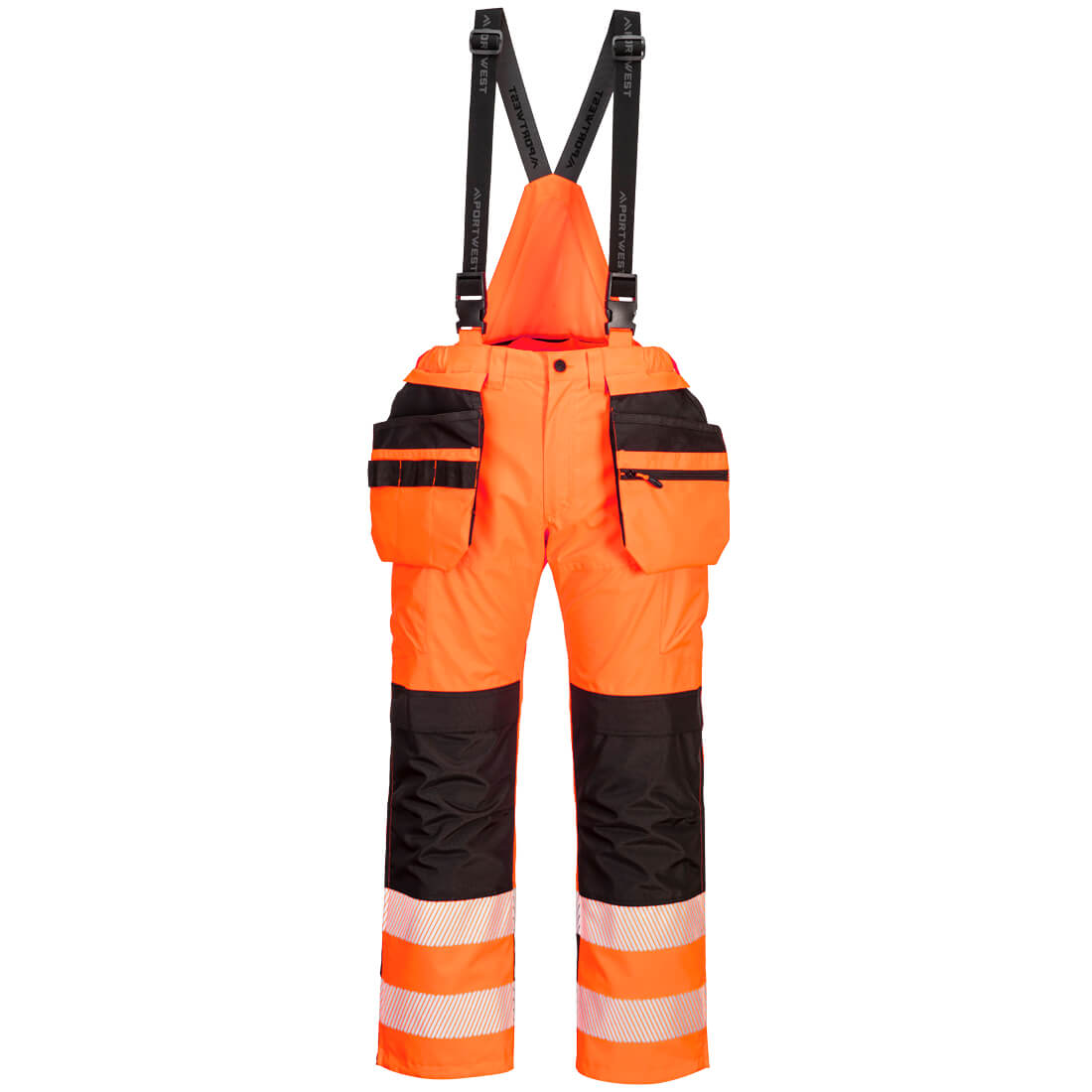 PW3 Hi-Vis sadetta kestävät avohaalarit