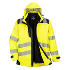 PW3 Hi-Vis 3-in-1 Takki - Kelta/musta