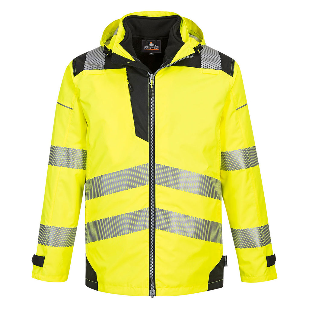 PW3 Hi-Vis 3-in-1 Takki - Kelta/musta