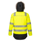 PW3 Hi-Vis Talviparkatakki - Kelta/musta