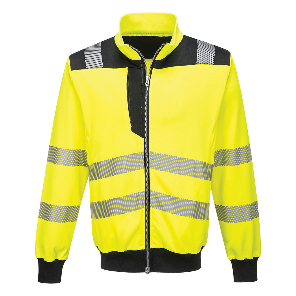 PW3 Hi-Vis College-pusero - Kelta/musta