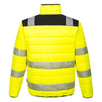 PW3 Hi-Vis kevyttoppatakki - Kelta/musta