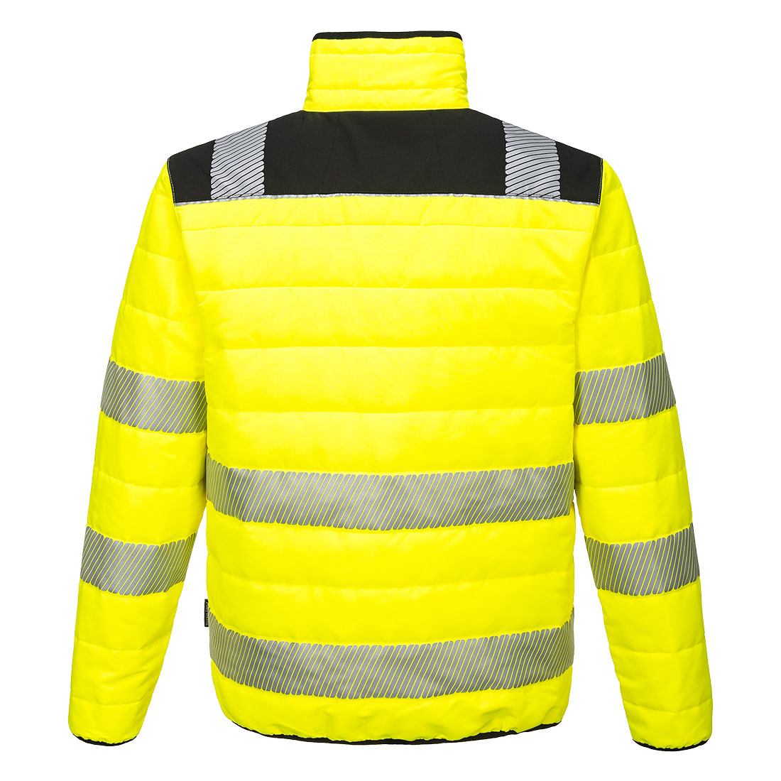 PW3 Hi-Vis kevyttoppatakki - Kelta/musta