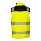 PW3 Hi-Vis Kääntöliivi - Kelta/musta