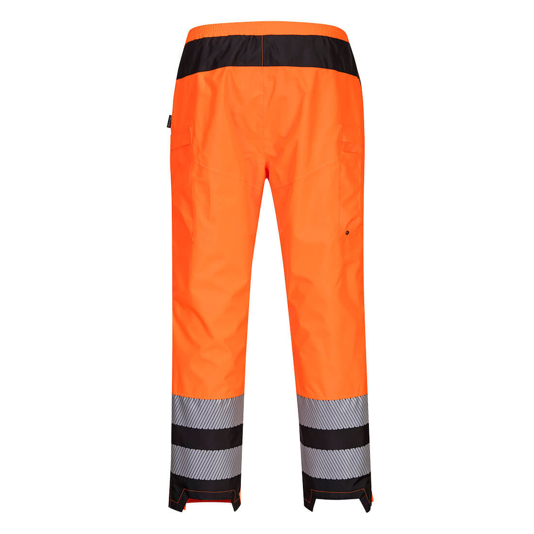 PW3 Hi-Vis naisten sateenpitävät housut - Oranssi/musta