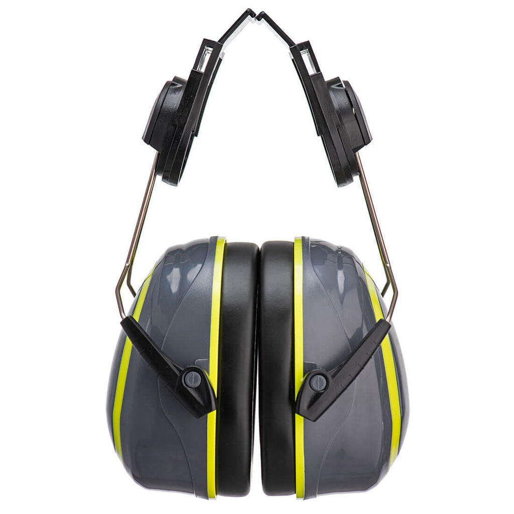 HV Extreme medium Clip-On kuulosuojaimet - Harmaa/Keltainen