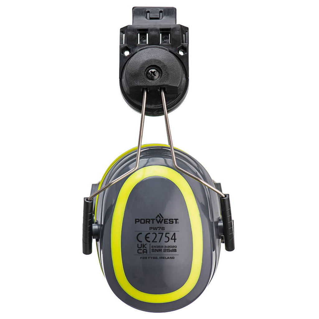 HV Extreme medium Clip-On kuulosuojaimet - Harmaa/Keltainen