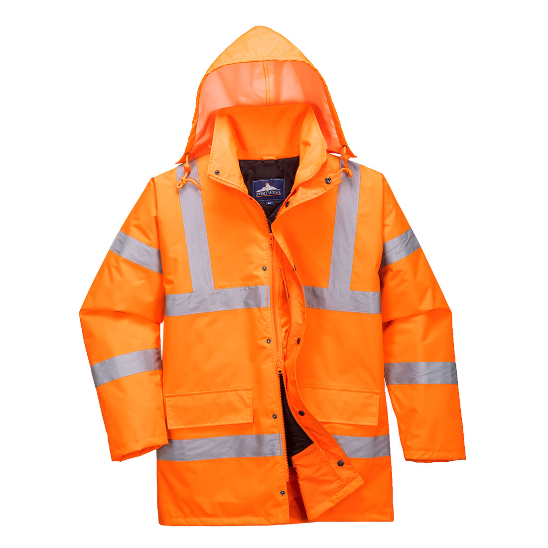 Hi-Vis Talvi liikennetakki - Oranssi
