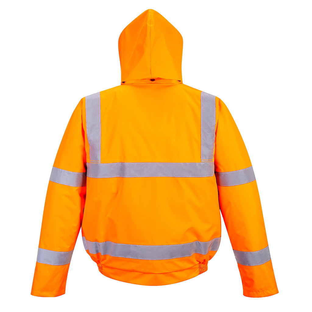 Hi-Vis bomber-takki - Oranssi