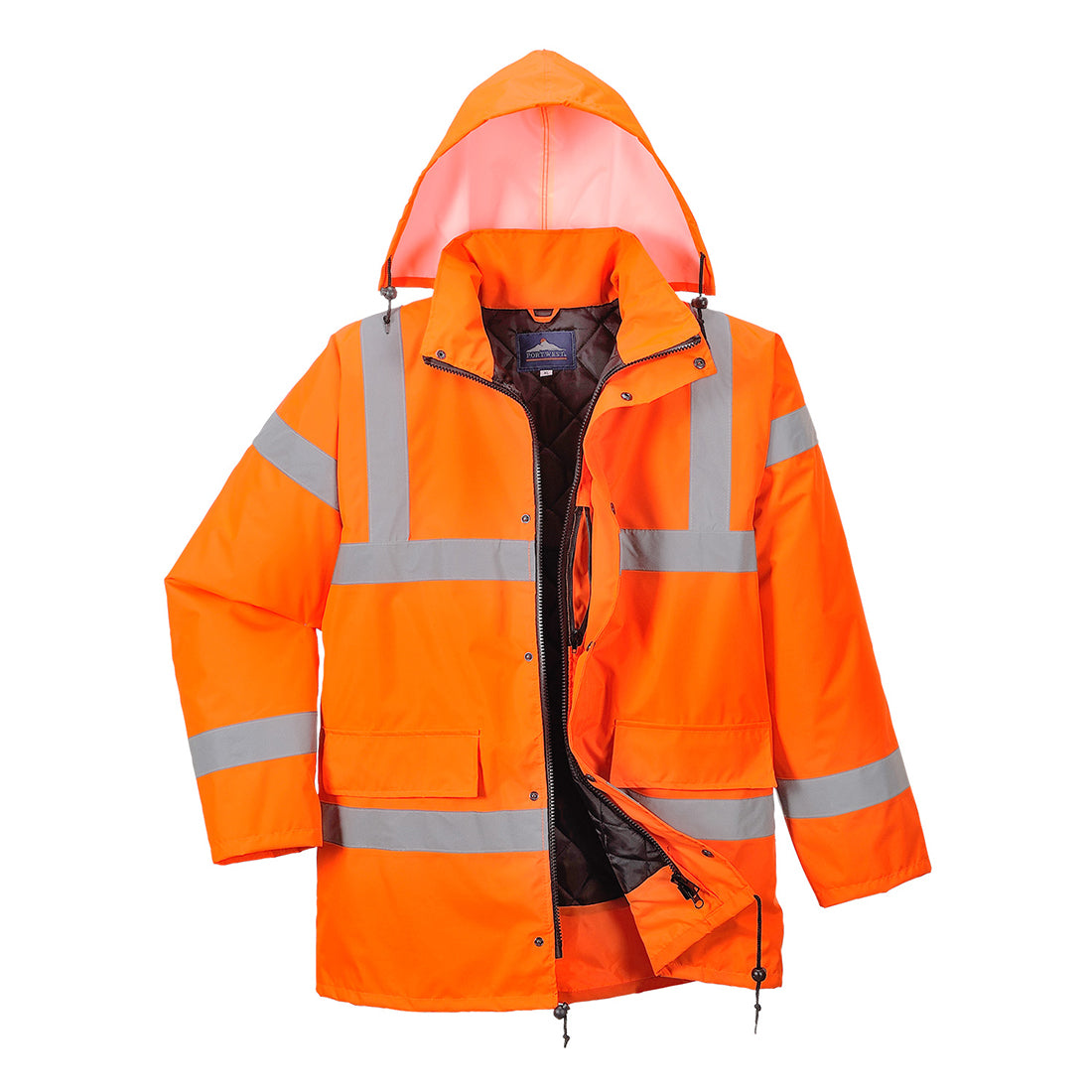 Hi-Vis hengittävä talvitakki - Oranssi